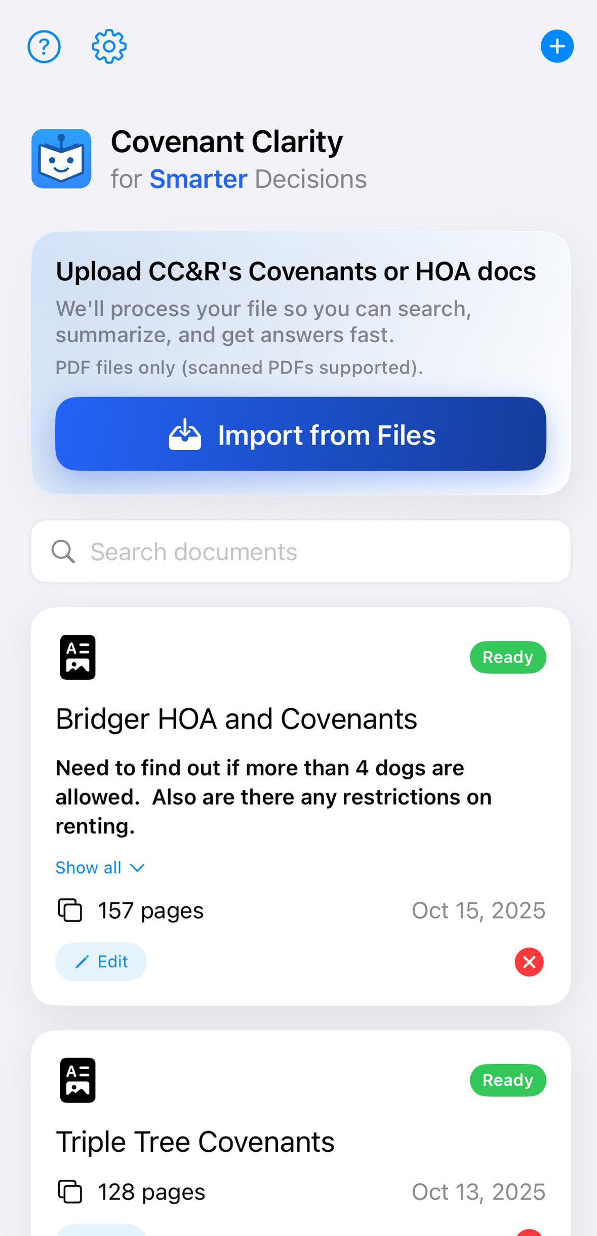 COVSY App Screenshot